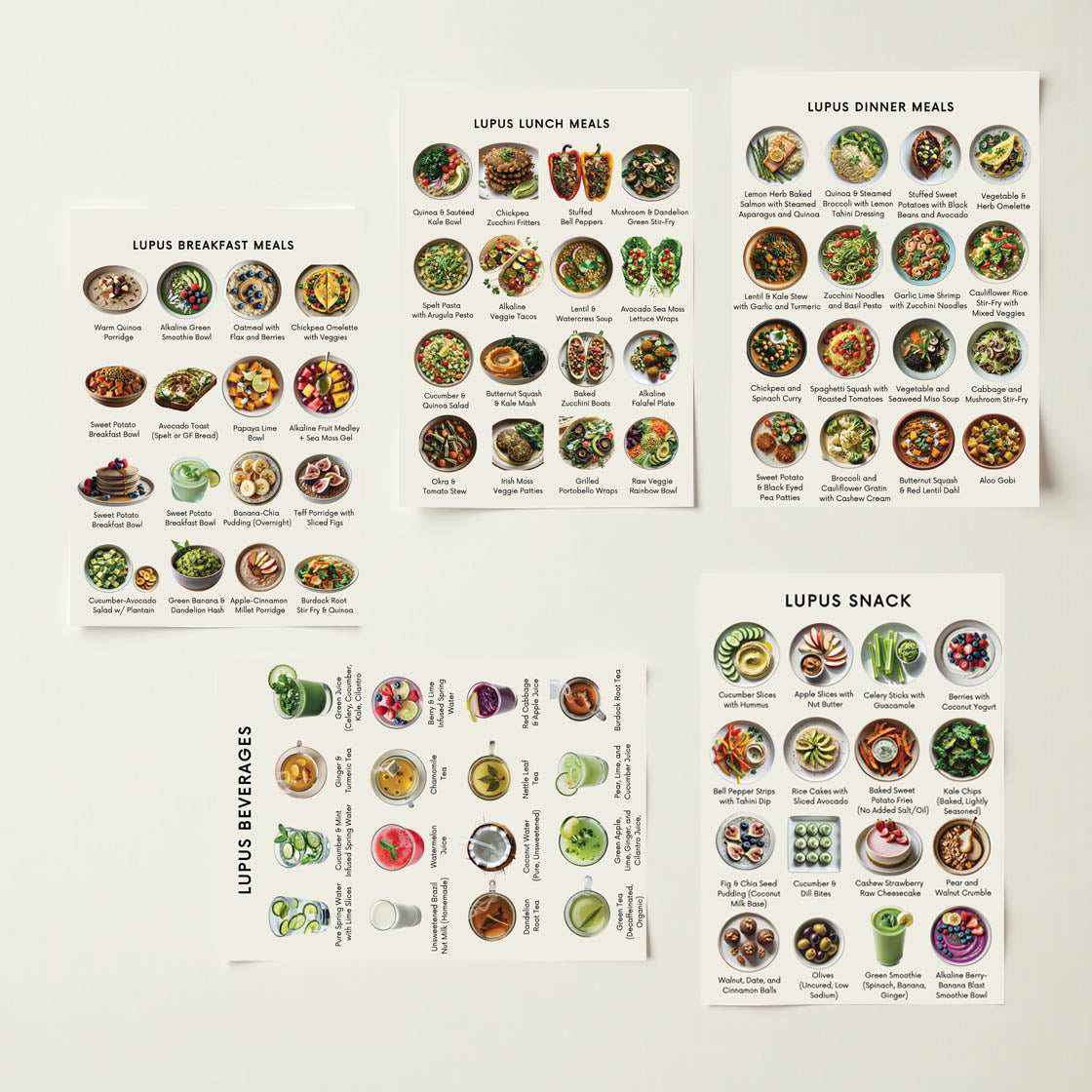 Lupus Healing Meal Plan - Call Me Nahdu Store