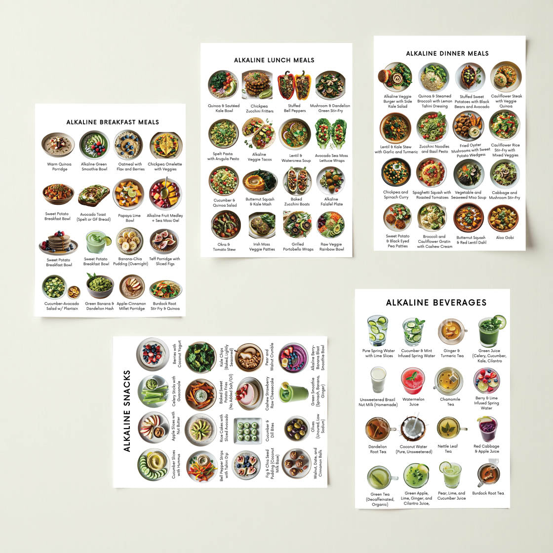 Alkaline Superfood Meal Plan - Call Me Nahdu Store