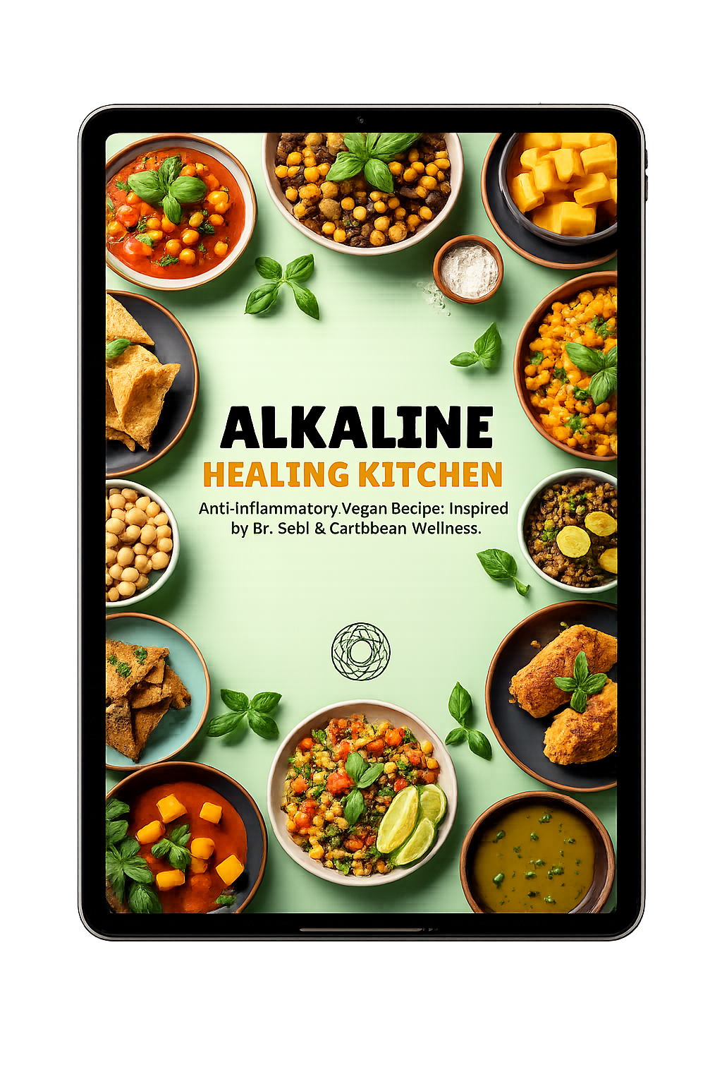 Alkaline Healing Kitchen: Anti-Inflammatory Vegan Recipes. Caribbean Inspired