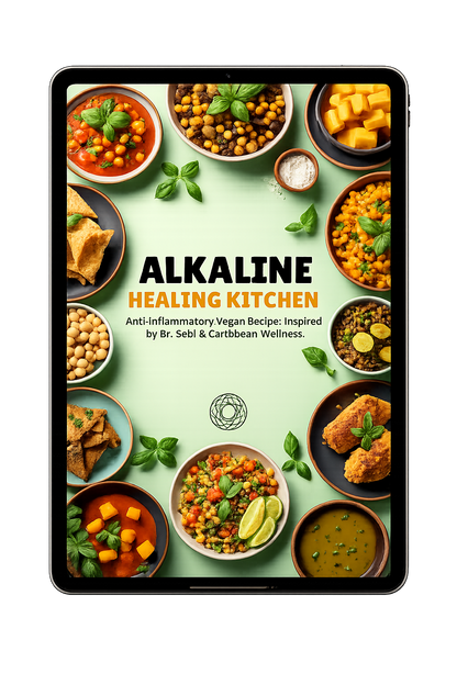 Alkaline Healing Kitchen: Anti-Inflammatory Vegan Recipes. Caribbean Inspired