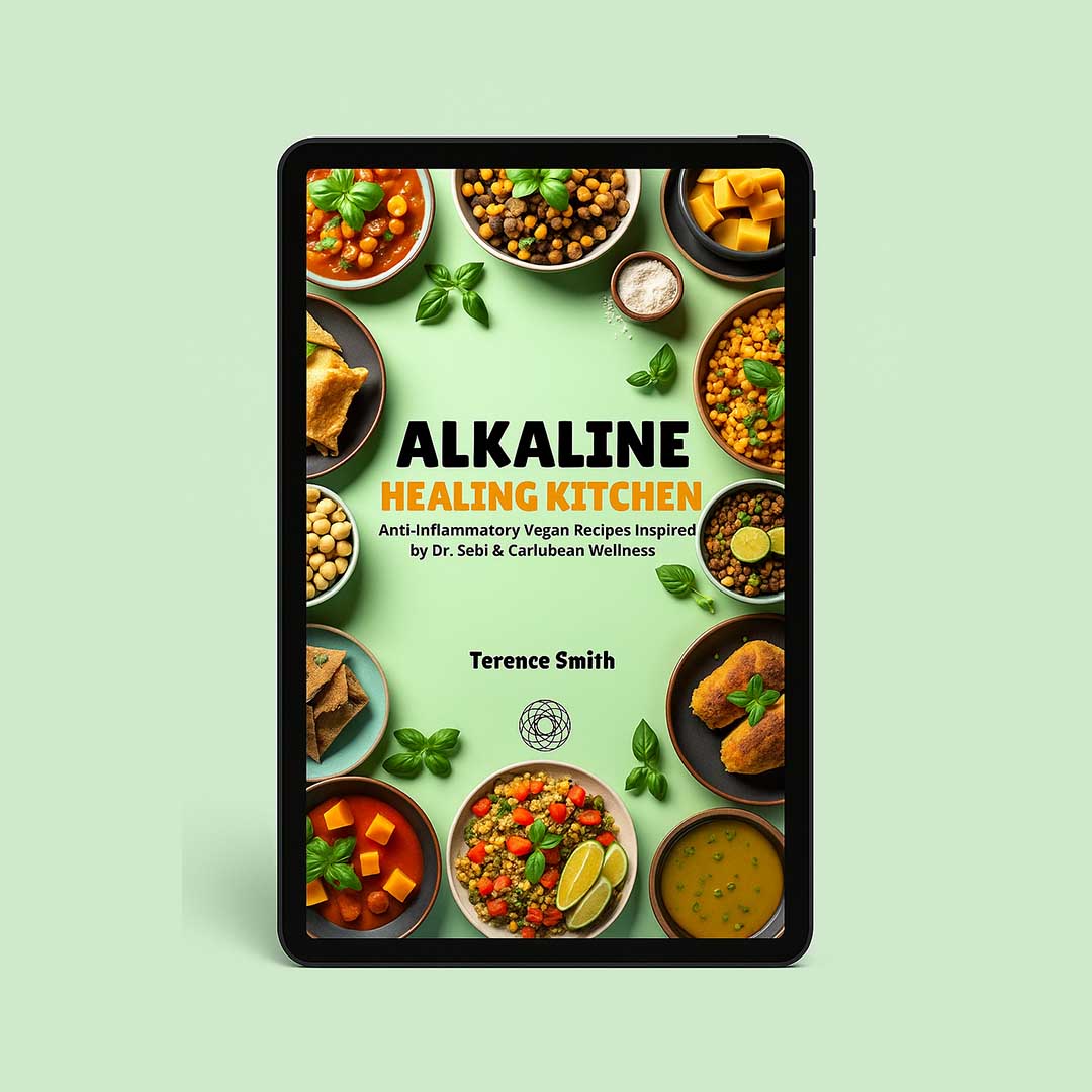 Alkaline Healing Kitchen: Anti-Inflammatory Vegan Recipes Inspired  by Dr. Sebi & Caribbean Wellness. AI Generated - Call Me Nahdu Store