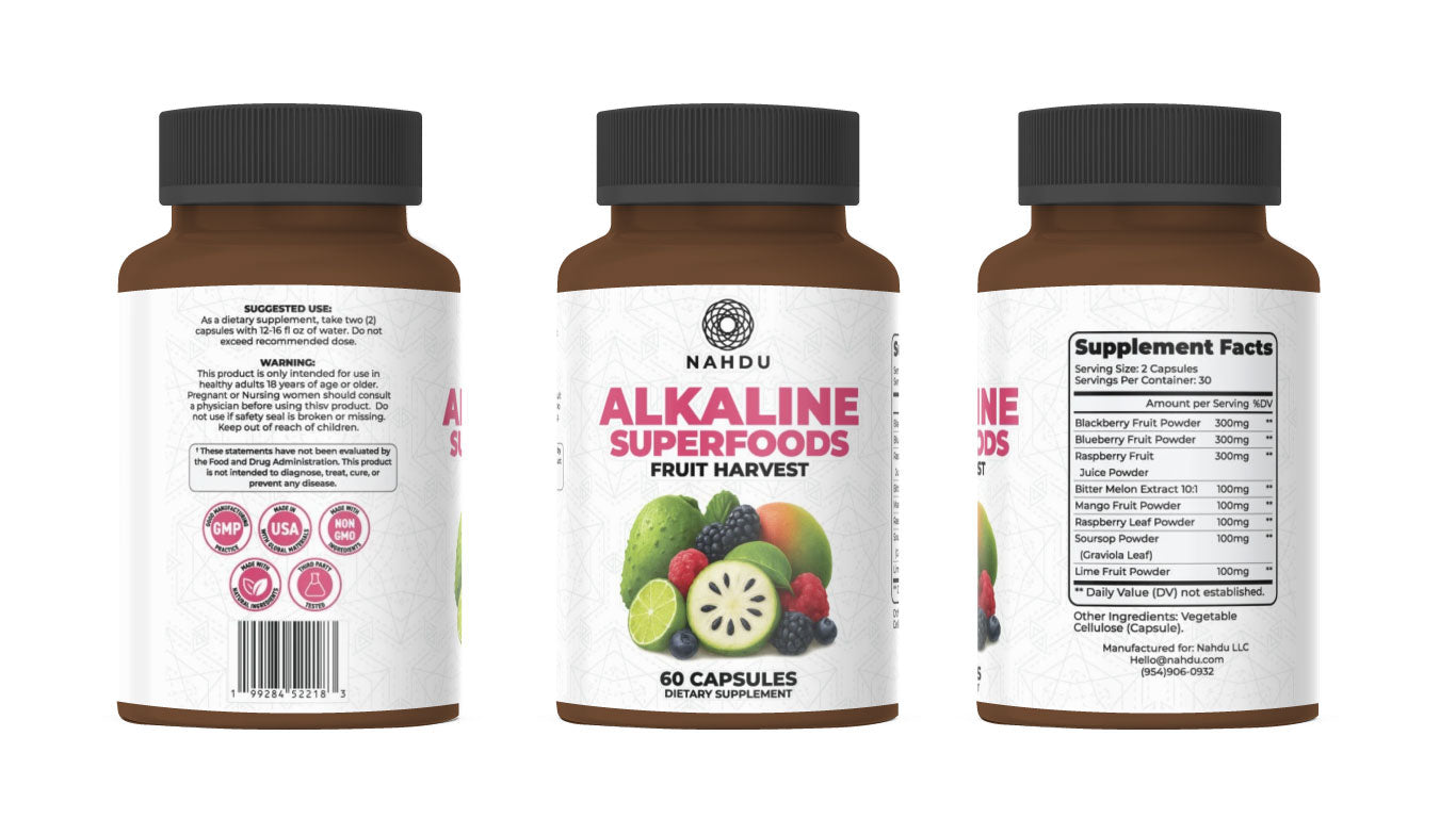 NAHDU | Alkaline Superfoods -Fruit Harvest