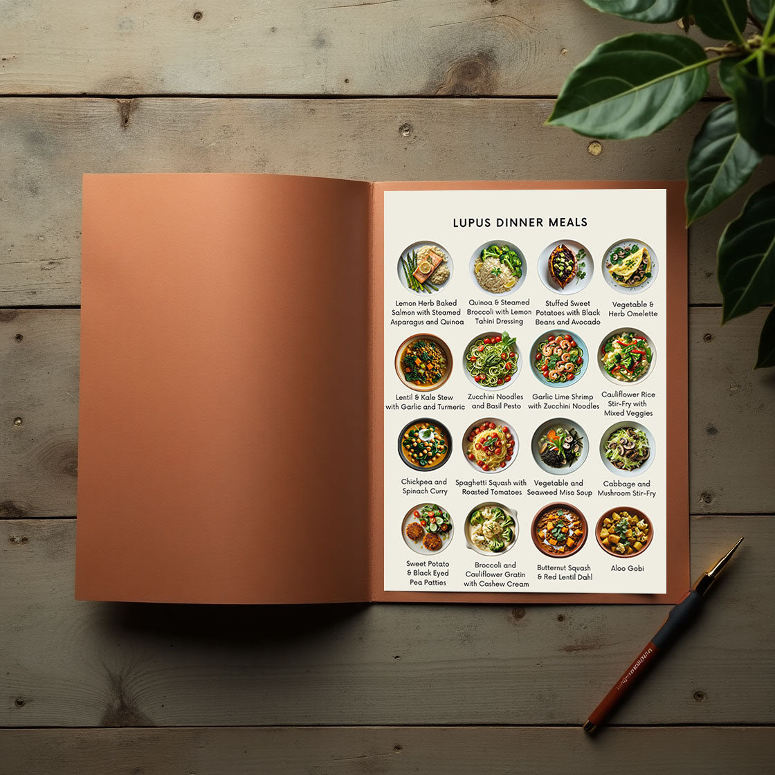 Lupus Healing Meal Plan - Call Me Nahdu Store