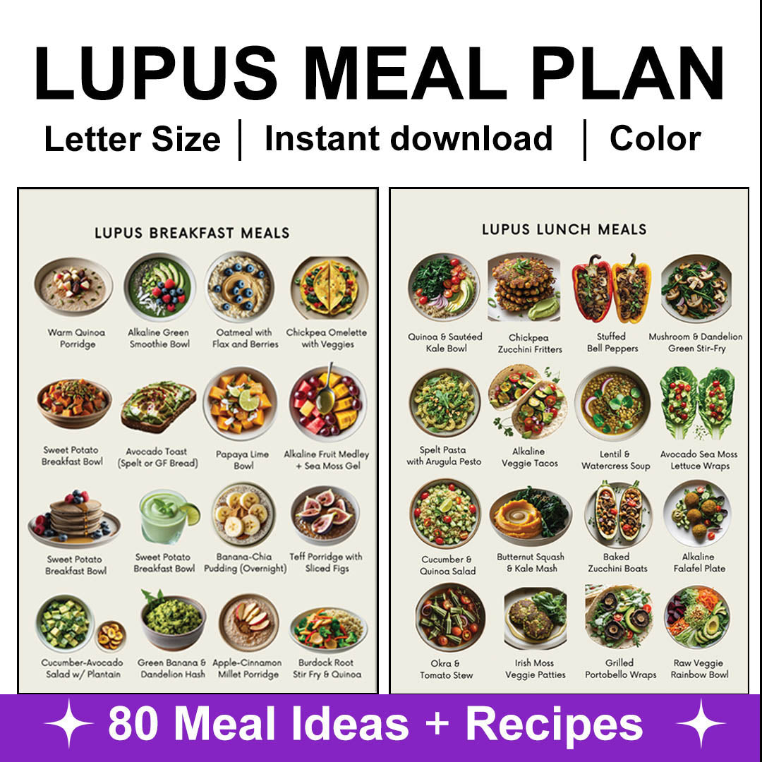 Lupus Meal Plan + Detox