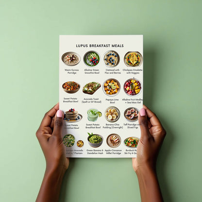 Lupus Healing Meal Plan - Call Me Nahdu Store