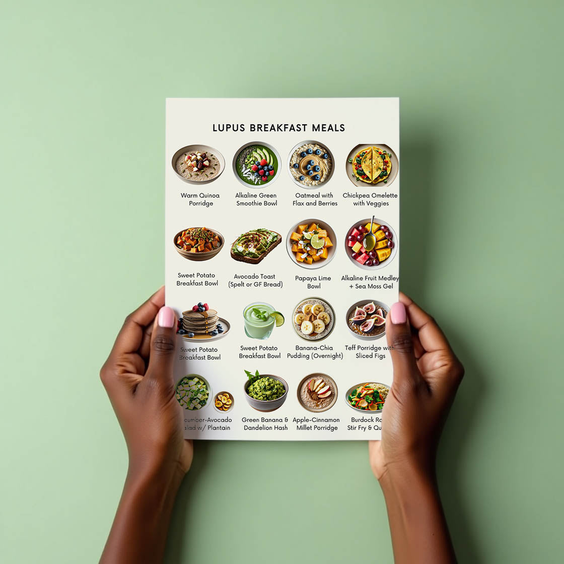 Lupus Meal Plan + Detox
